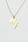 Think Africa Elephant Necklace Stainless Steel